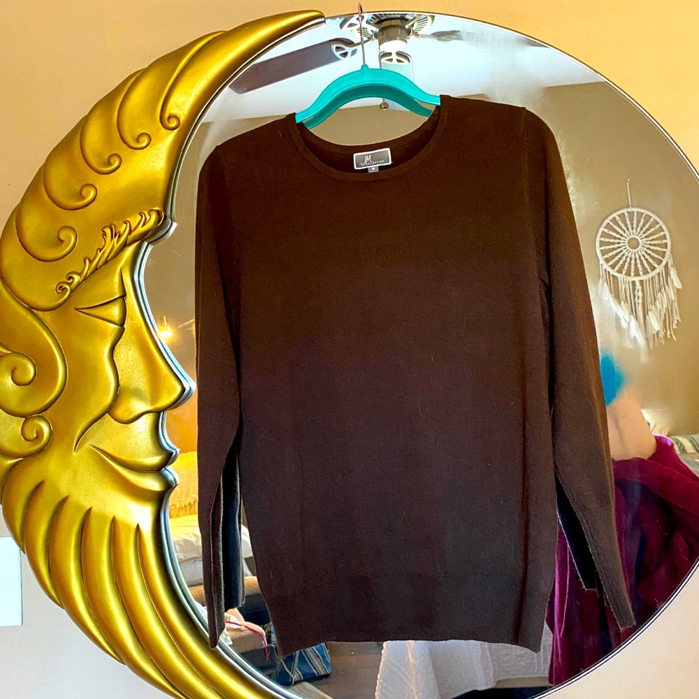 Trendy Chocolate Brown Sweater